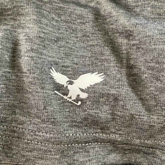 Golf America Gray Short Sleeve Polyester Men's Shirt Large - Picture 8 of 10